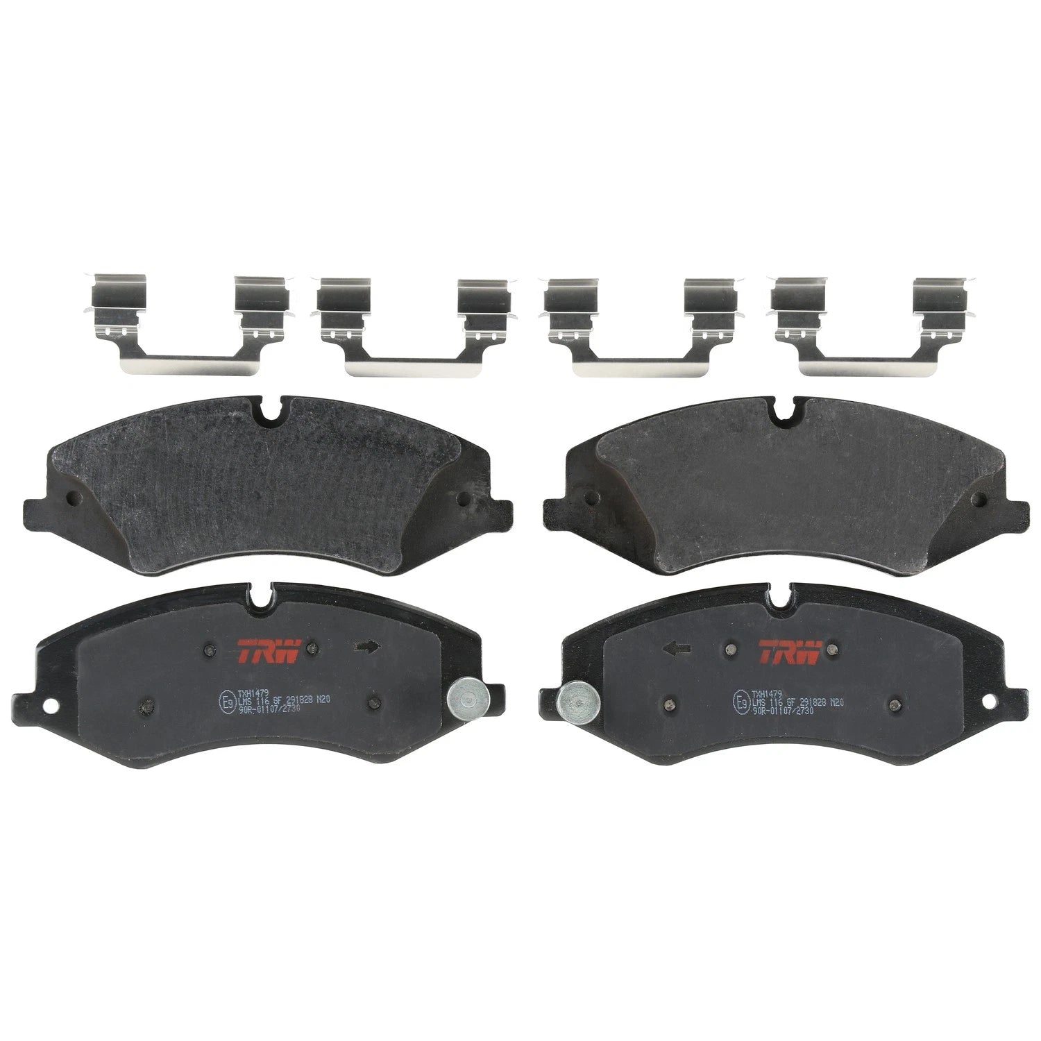 Set of 4 Front Disc Brake Pads for Range Rover Sport (2011–2017)
