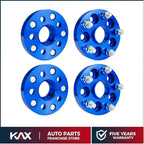 4pc 1" Wheel Spacers for Subaru Impreza (1993–2022) M12x1.25 Blue
