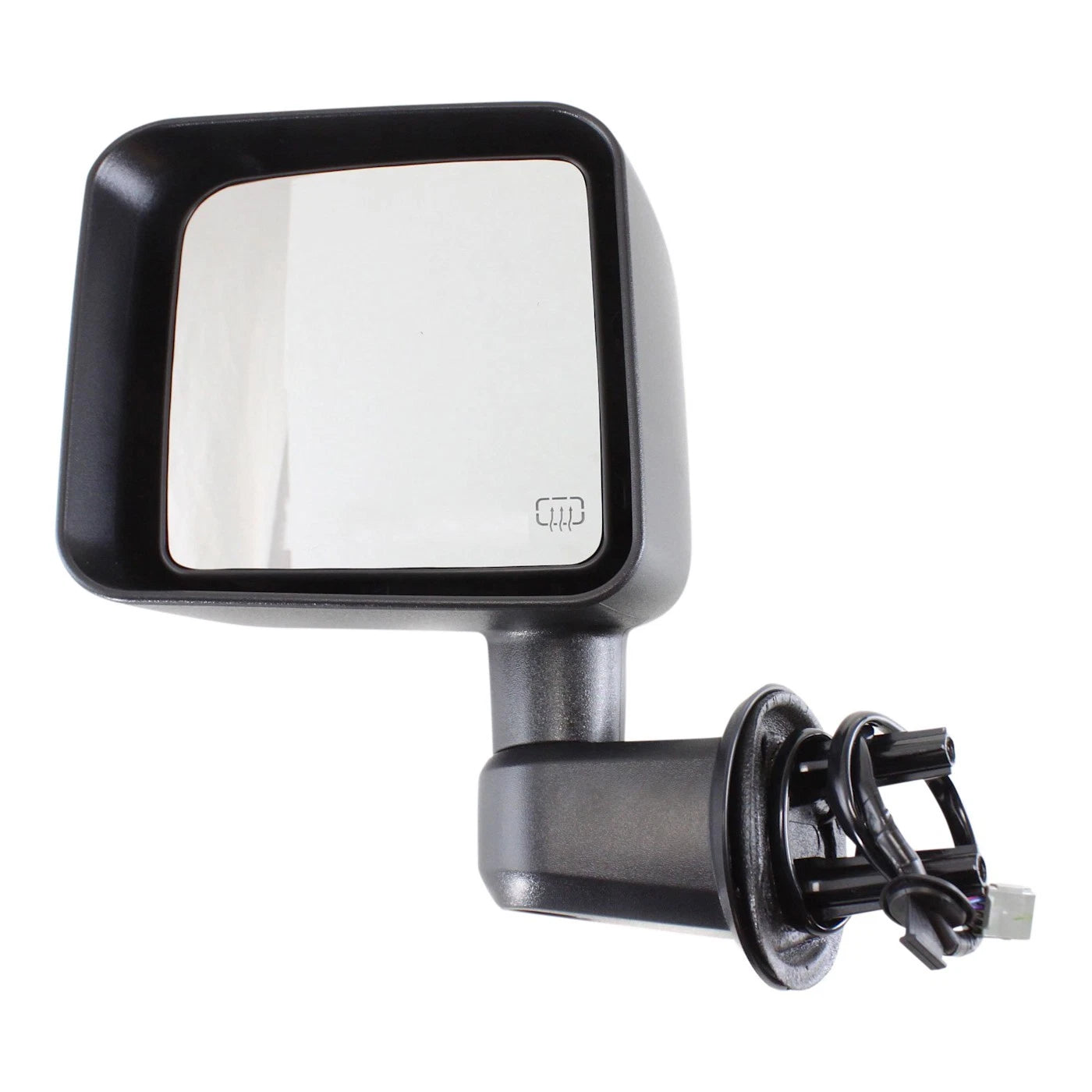 Power Mirror for Jeep Wrangler (2011–2013) Driver Side Heated Textured Black