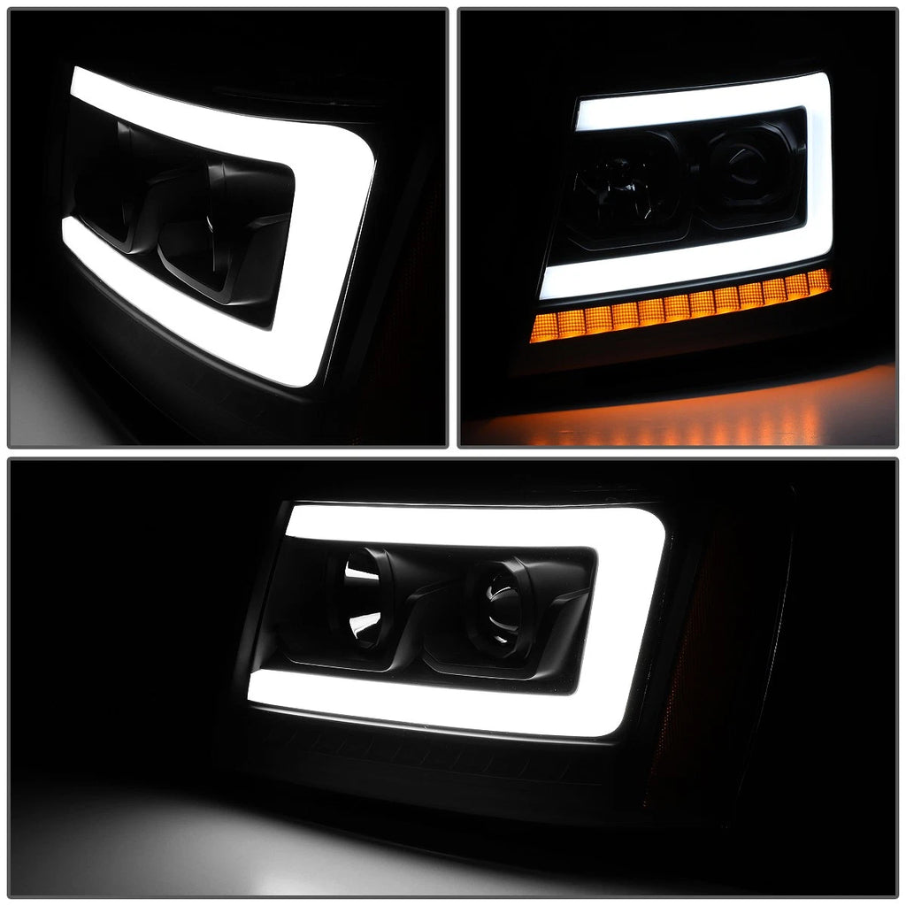 LED Sequential Signal Headlight Lamps for Tahoe Suburban (2007–2014)
