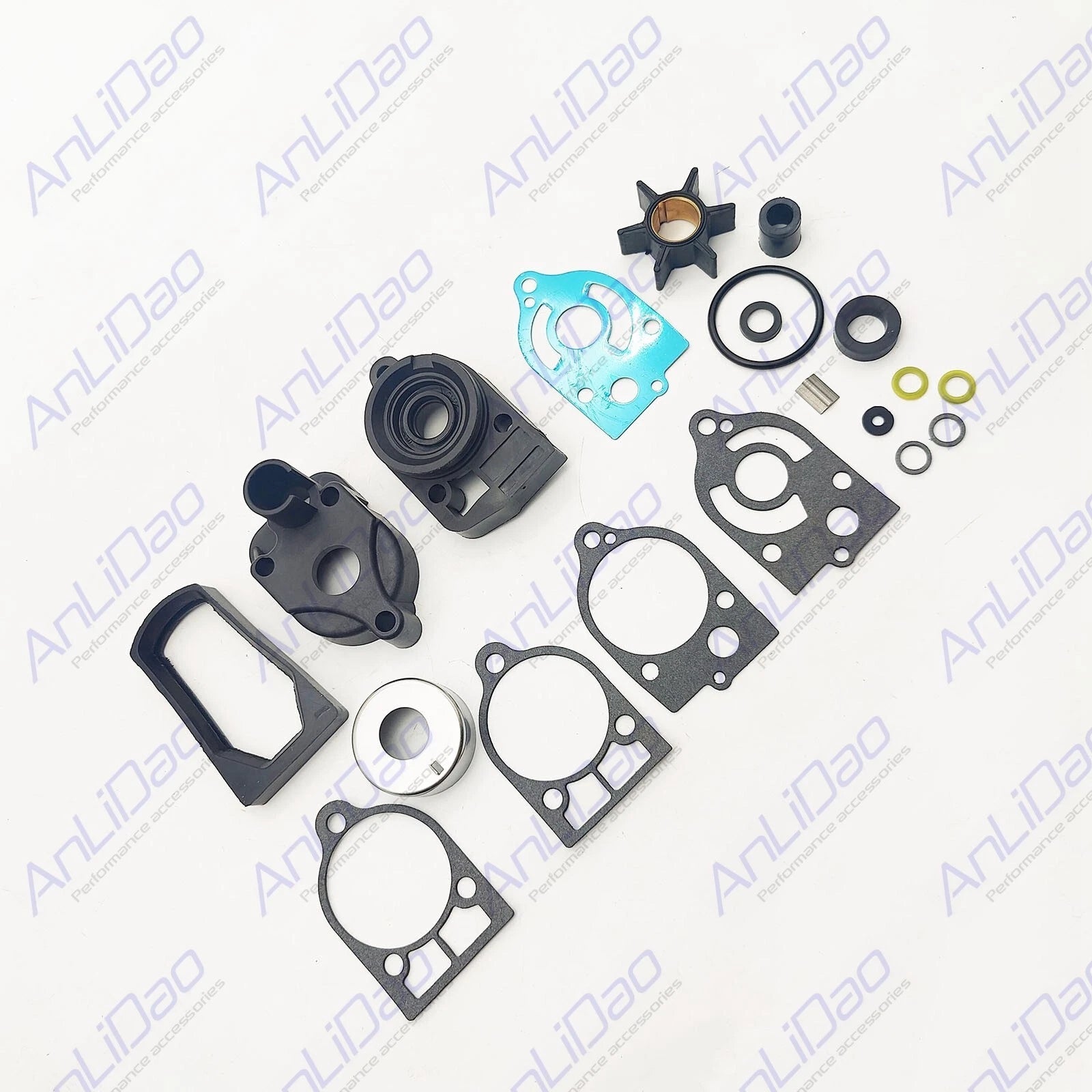 Water Pump Kit for Mercury 40HP-70HP (46-73640A2, 12180, 18-3323, 9-48302)