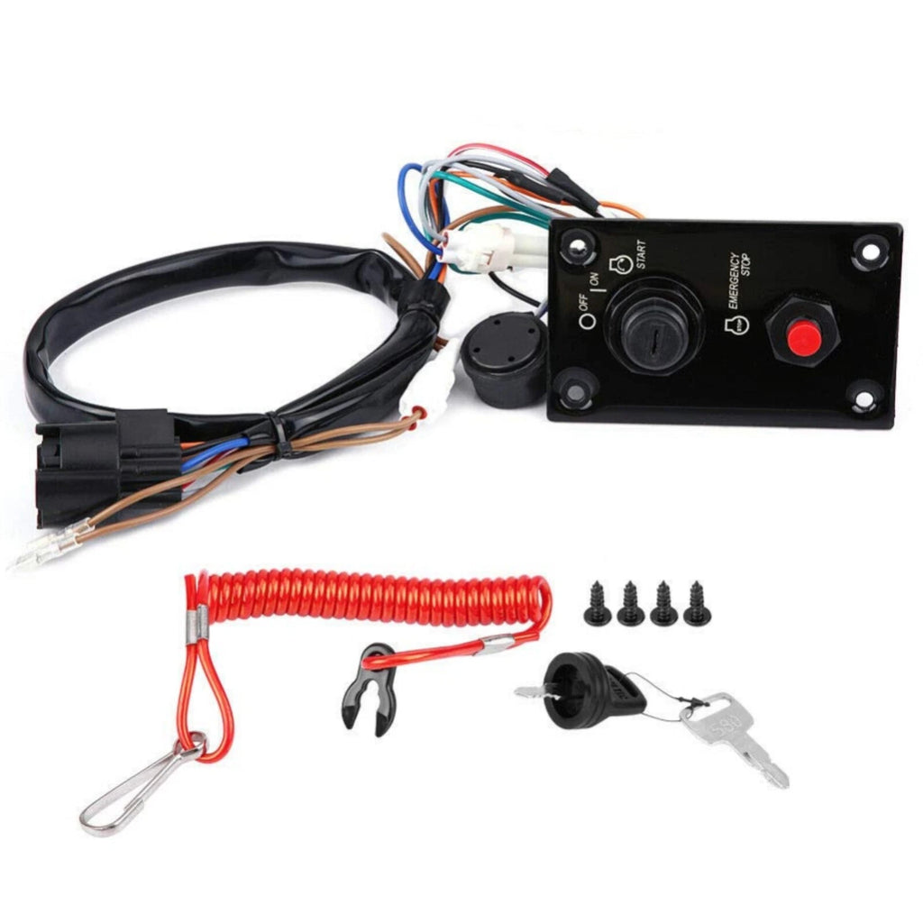 Ignition Key Switch Panel for Suzuki Marine Outboard (37100-96J24)