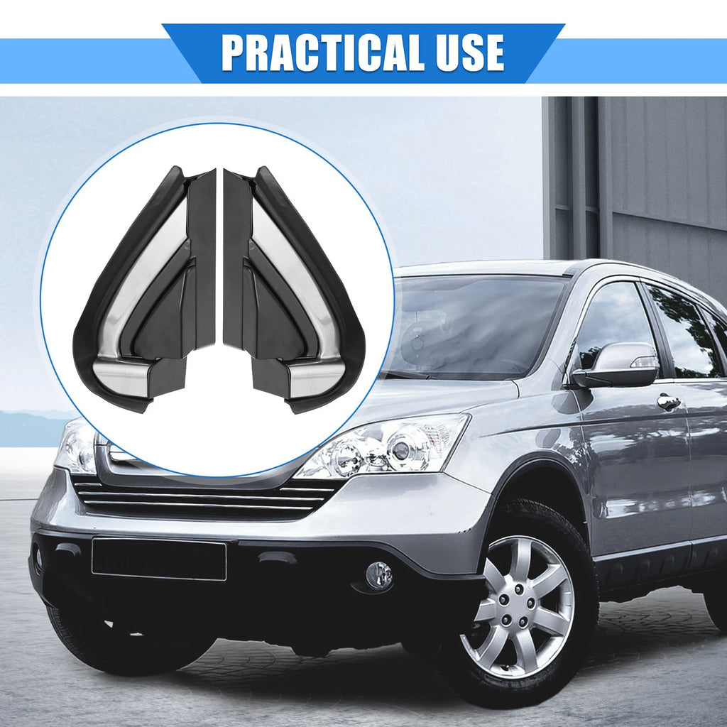 2pcs Mirror Corner Triangle Fender Cover for Honda CR-V (2007–2011) 724117569266