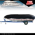 14ft Waterproof Heavy-Duty Boat Cover for Jon Boat (Fits Most Models)