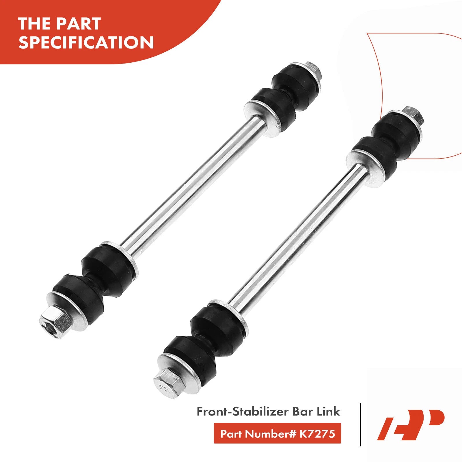 Set of 8 Front Upper Control Arm Sway Bar Tie Rod for Ford Ranger (1998–2004)