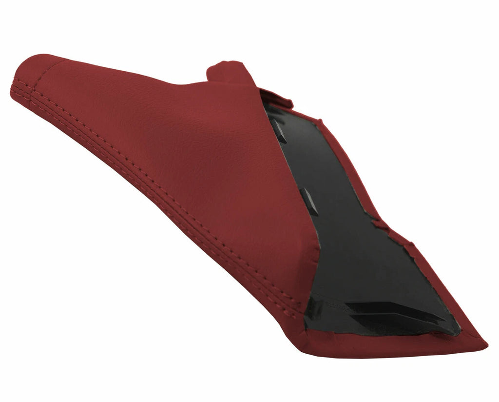E Brake Boot Cover Leather for Subaru BRZ Scion GRS Toyota (2013–2020) Red