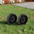 Replacement 8 Inch Lawn Mower Wheels with 12 Teeth Drive Gear for Honda HRN216 (2016–2023)
