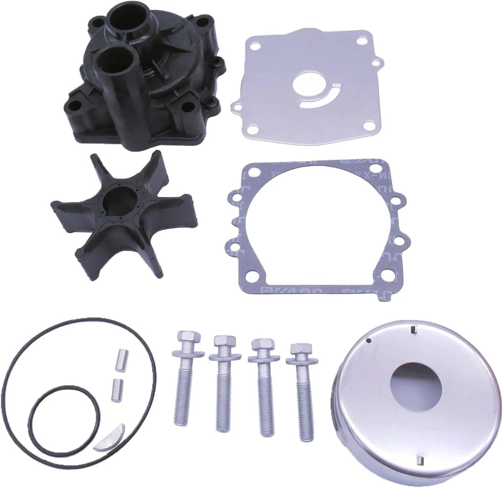 Water Pump Impeller Kit 6E5-W0078-A1 for Yamaha 2-Stroke 115-130 HP (1990–2023)