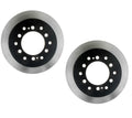 Set of 2 Solid Rear Disc Brake Rotors Dia 312.5 mm for Lexus Toyota