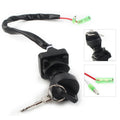 Motorcycle Ignition Key Switch for Kawasaki Bayou 220 KLF220 (1996-2002)