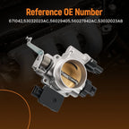 Fuel Injection Throttle Body for Jeep Cherokee Wrangler Grand Cherokee (1997–2006)