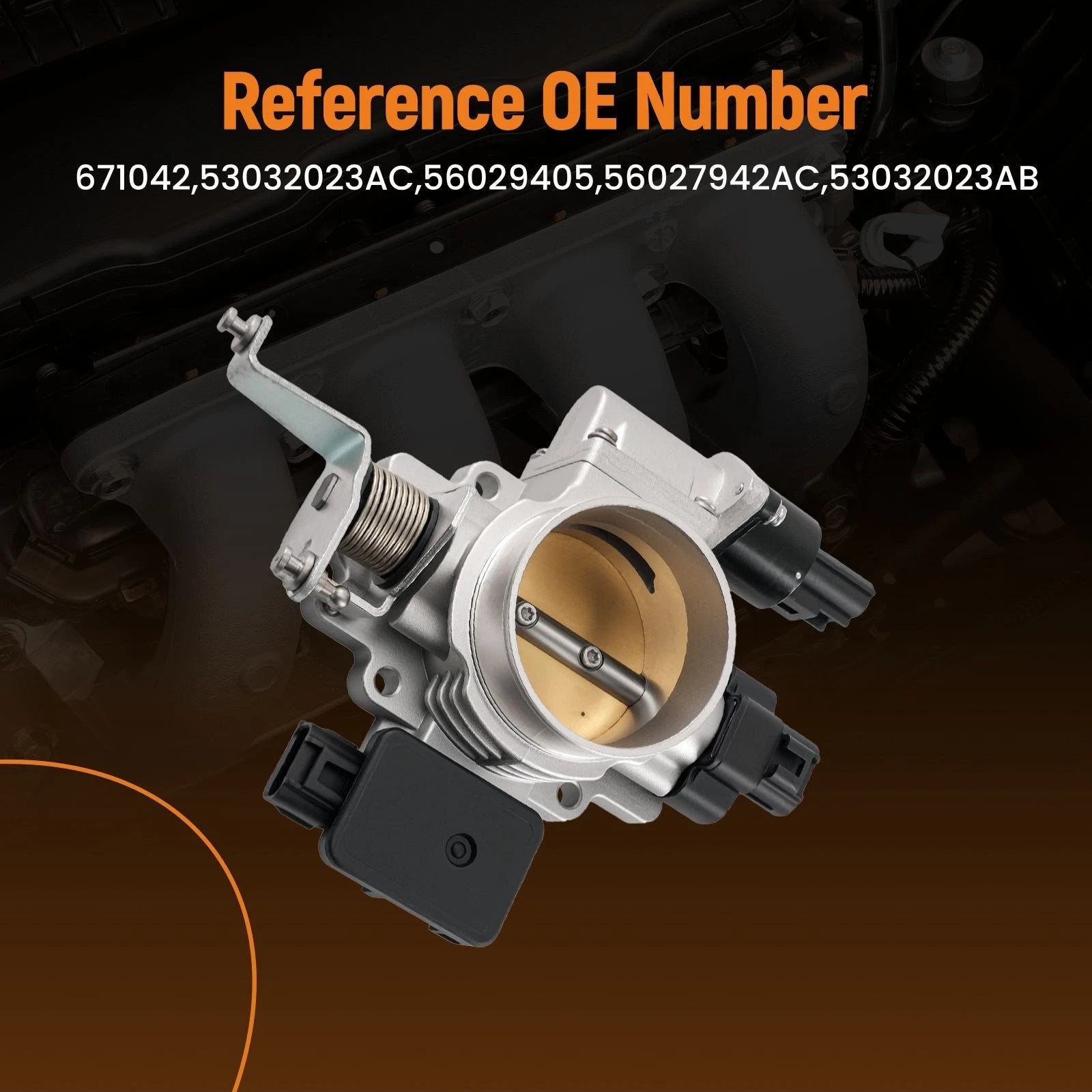 Fuel Injection Throttle Body for Jeep Cherokee Wrangler Grand Cherokee (1997–2006)