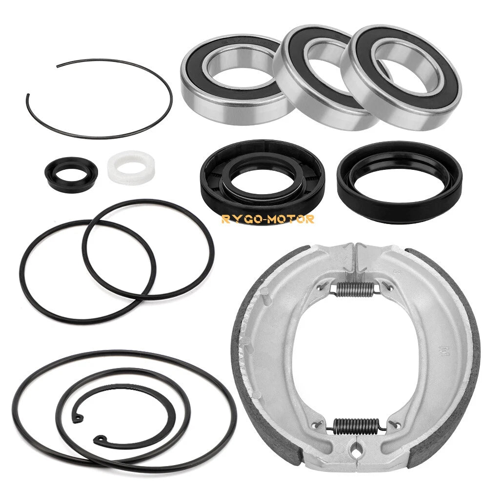 Rear Axle & Brake Bearing Seal & Shoes Kit for Honda Sportrax 250 (2001–2008)