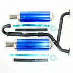 Twin Exhaust Pipe for Hummer Style 250cc ATV