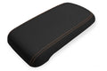 Leather Console Lid Armrest Cover for Chevrolet Colorado (2015–2022) Orange Stitch