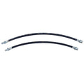 2 x Extended Brake Lines Hose Rubber for Landcruiser 100 105 Series HZJ105