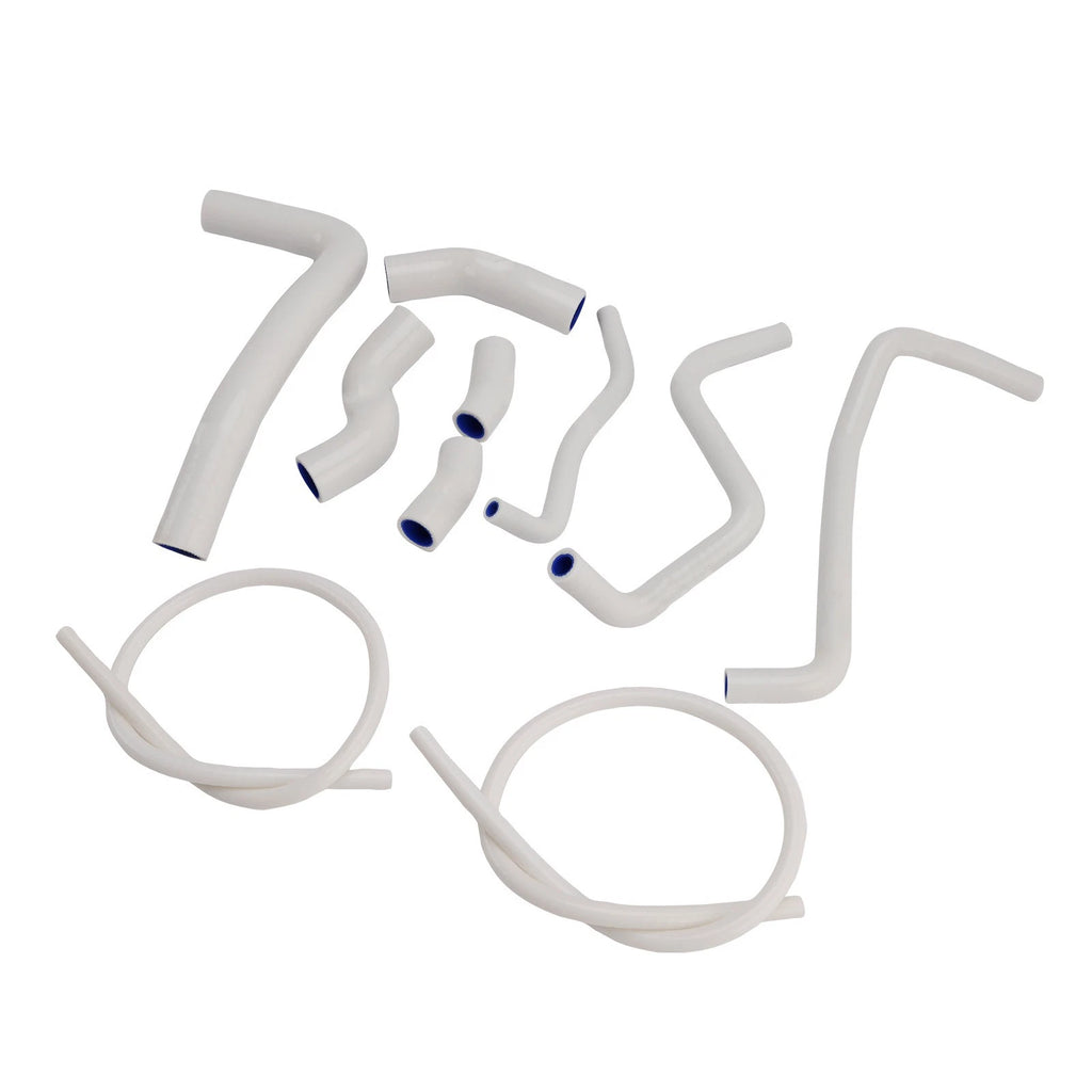 Silicone Radiator Coolant Hose for Suzuki SV650 (2016–2025) White