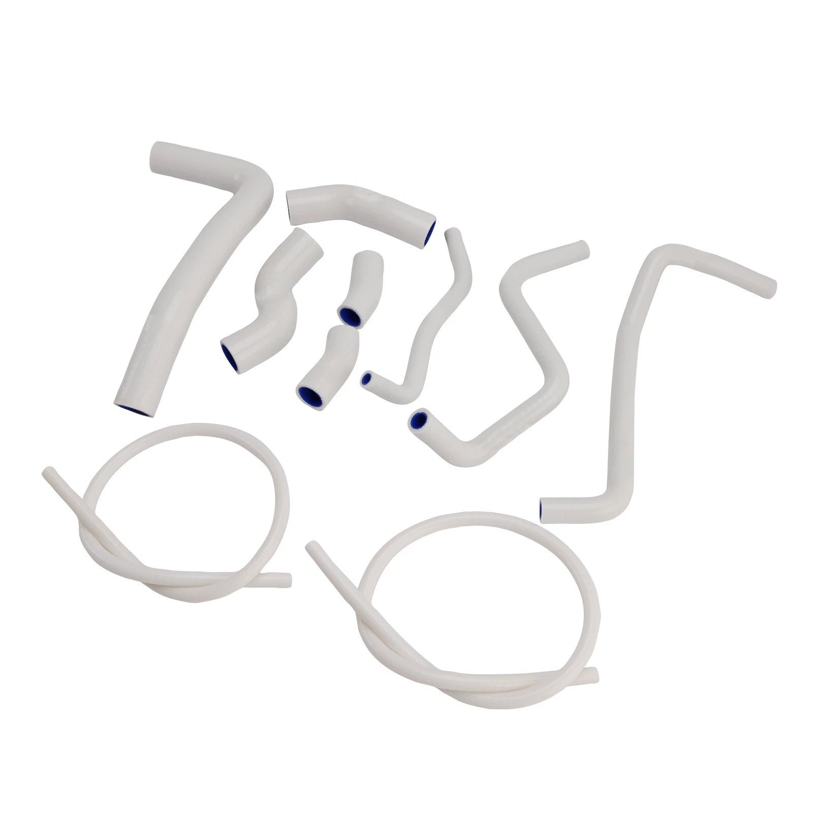 Silicone Radiator Coolant Hose for Suzuki SV650 (2016–2025) White