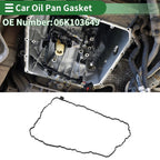 Oil Pan Gasket No.06K103649 for Audi A3 (2015–2020), Q3 (2019–2024) 1 Pc
