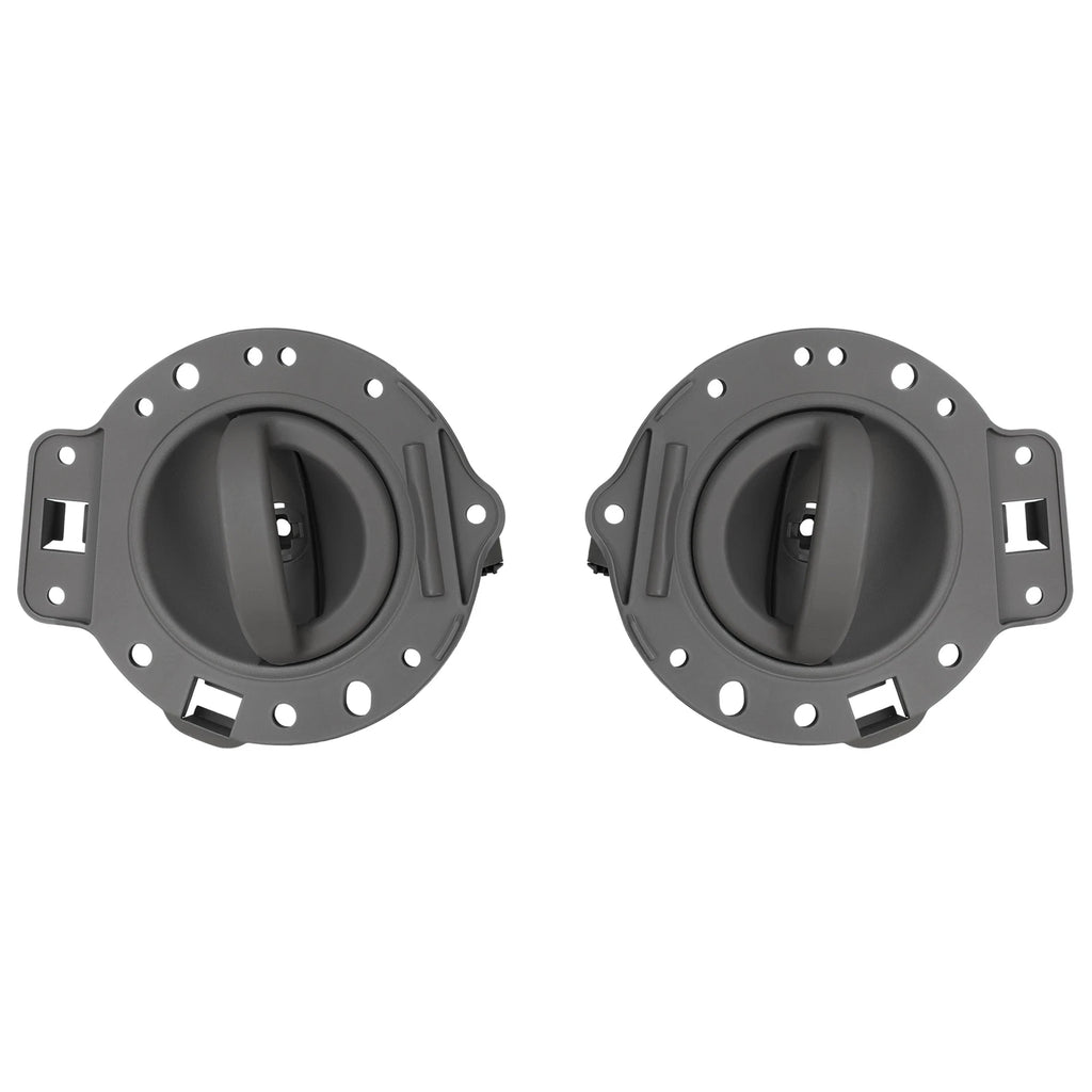 Set of 2 Interior Door Handles for Jeep Commander (2006-2010) Gray