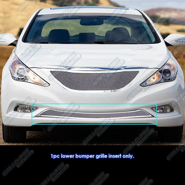 Stainless Steel Mesh Grille Insert for Hyundai Sonata (2011–2012)