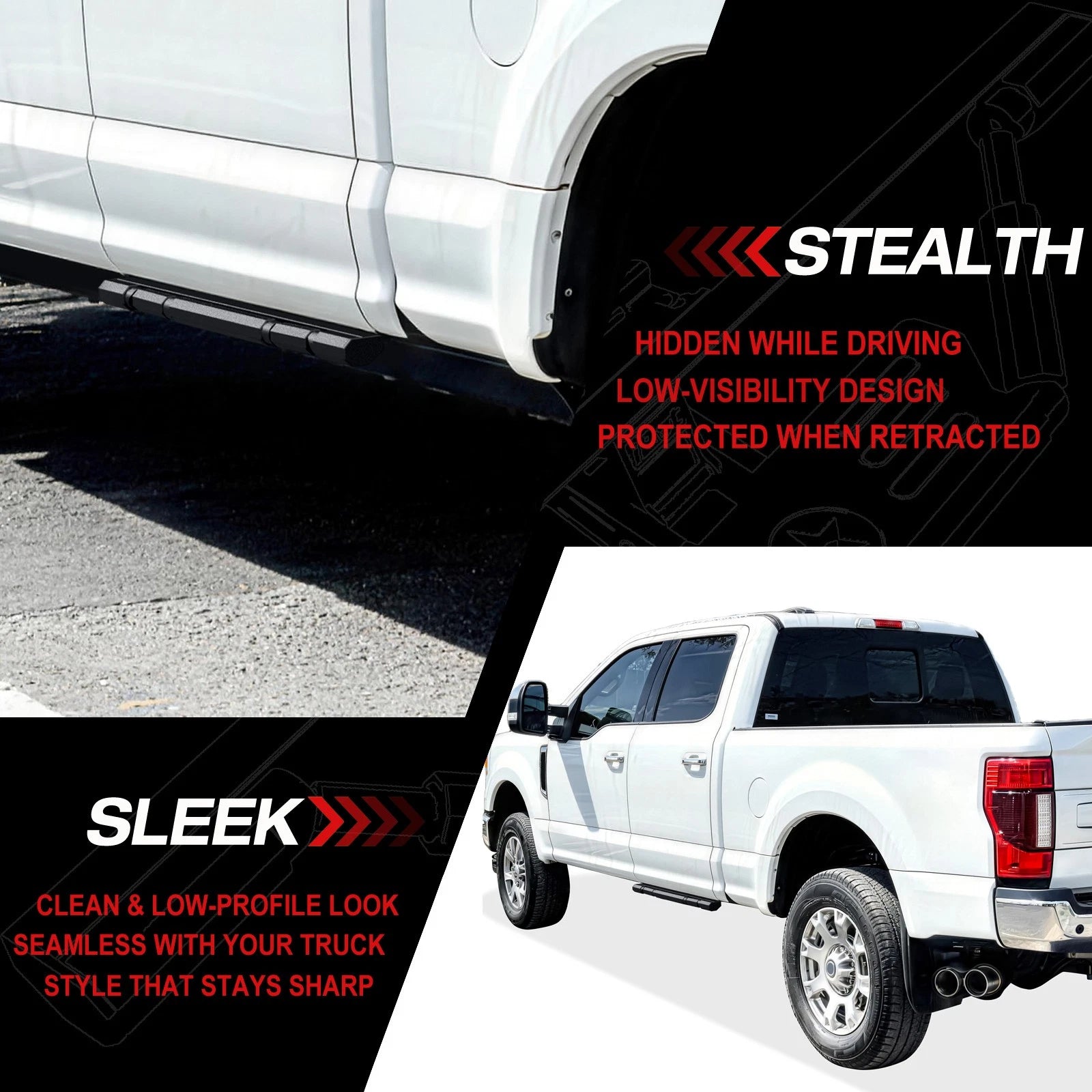 Power Steps for Ford F150 SuperCrew Cab (2015-2026)