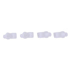 Set of 4 Door Lock Fastener Clips for Car (23X9.5X18mm)