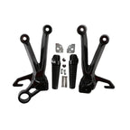 Rear Footrest Peg Bracket for Suzuki GSXR1000 2003-2004 Black