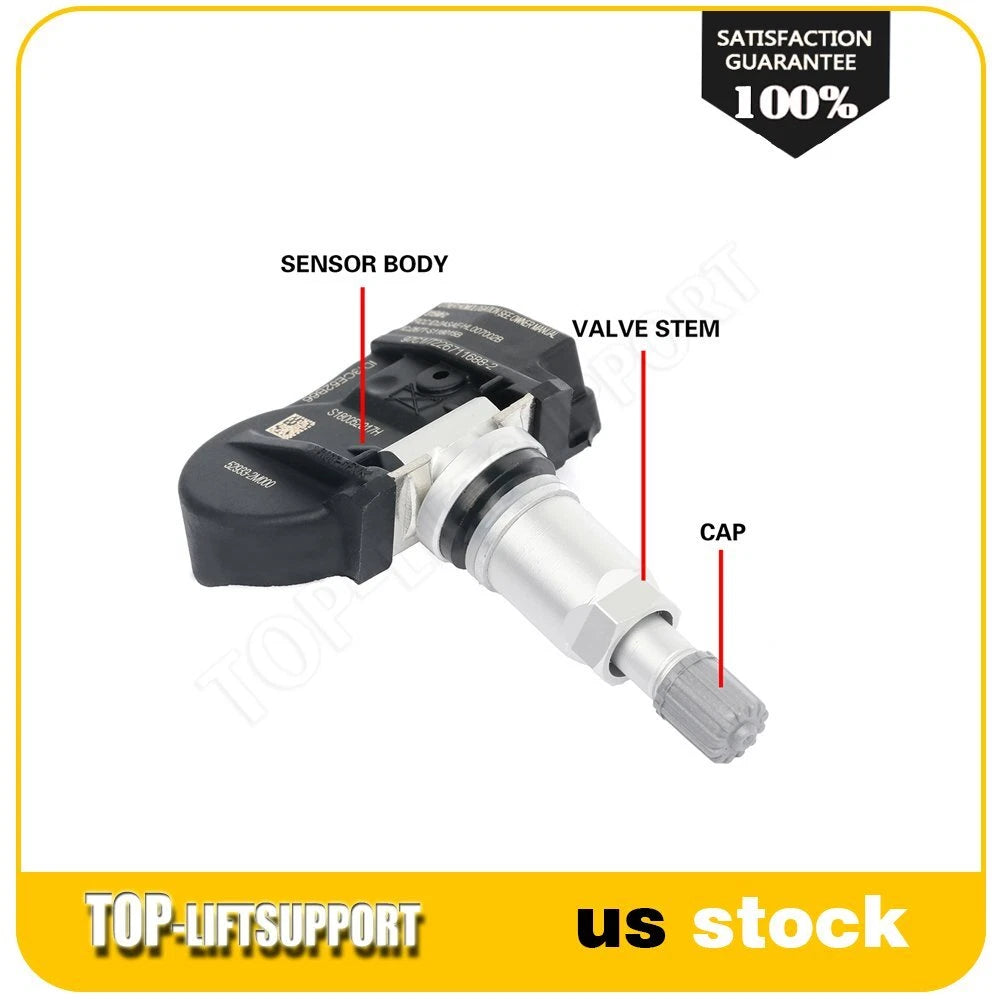 Set of 4 Tire Pressure Sensors for Hyundai (315 MHz)