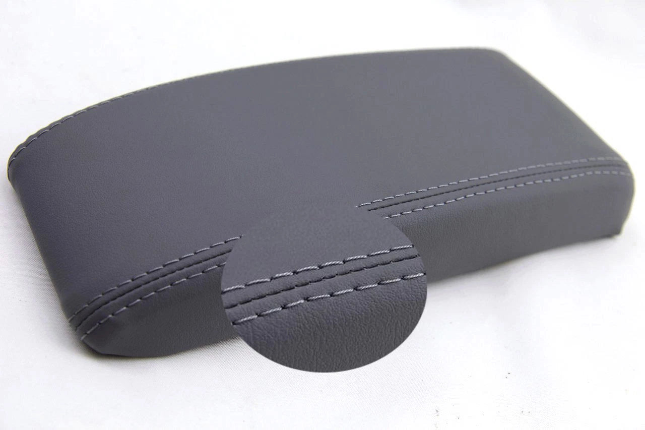 Armrest Center Console Cover for Toyota 4Runner (1984–1989) Gray PVC Leather