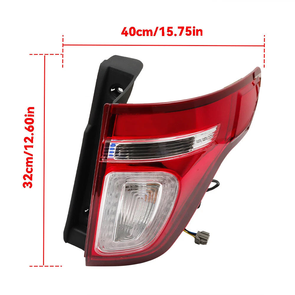 Right Passenger Side Tail Light Assembly for Ford Explorer (2011-2015)