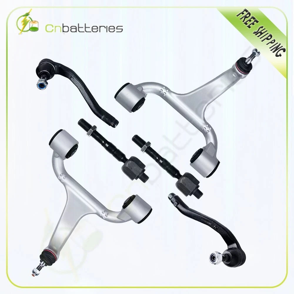 6pcs Front Control Arm Ball Joint Tie Rod for Mercedes-Benz ML320 (1998–2003)