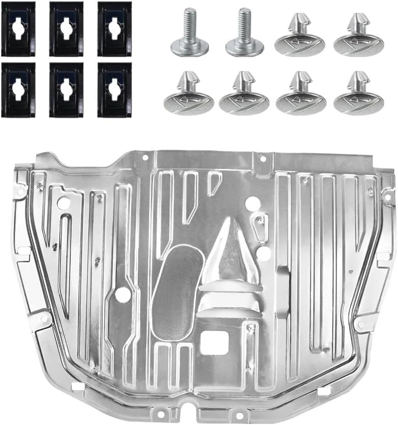 Front Skid Plate for Honda Civic (2016–2021) Engine Guard Cover Al Alloy