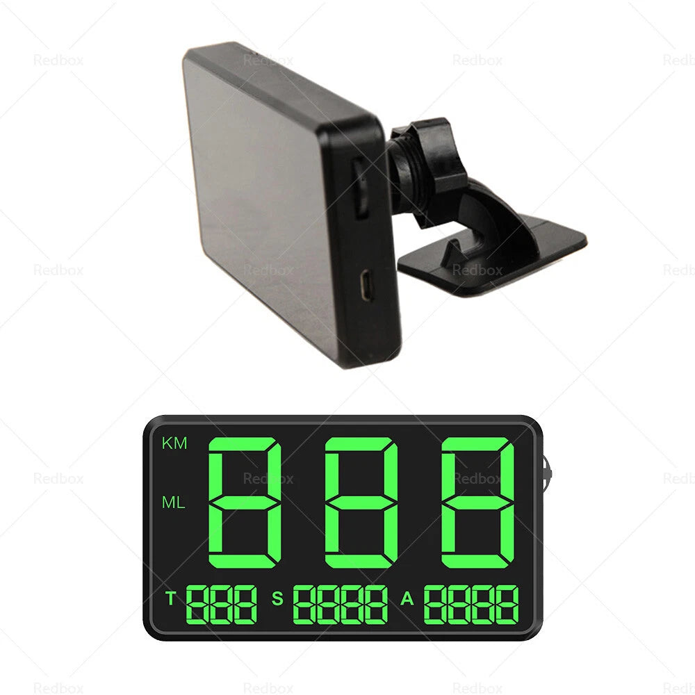 GPS Head Up Display Speedometer Odometer for All Vehicles (2010–2023)