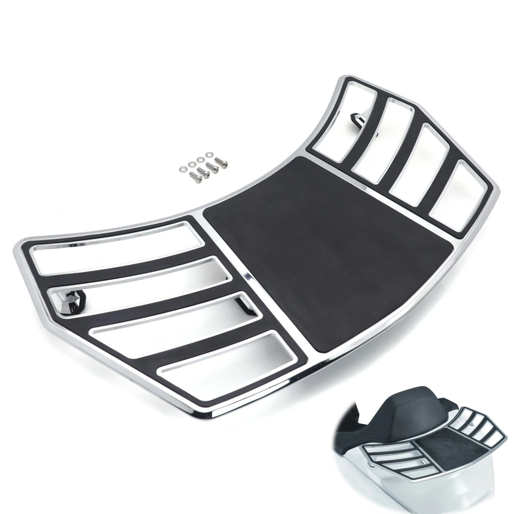 Chrome Rear Trunk Luggage Rack Carrier for Honda Gold Wing GL1800 (2018–2021)