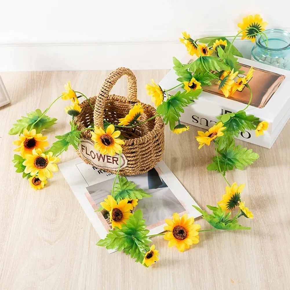 Sunflower Garland for Home and Party Decoration