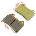 Disc Brake Pad Set for Yamaha FJ1200 XV1600A Road Star XV1700A (HTT123)