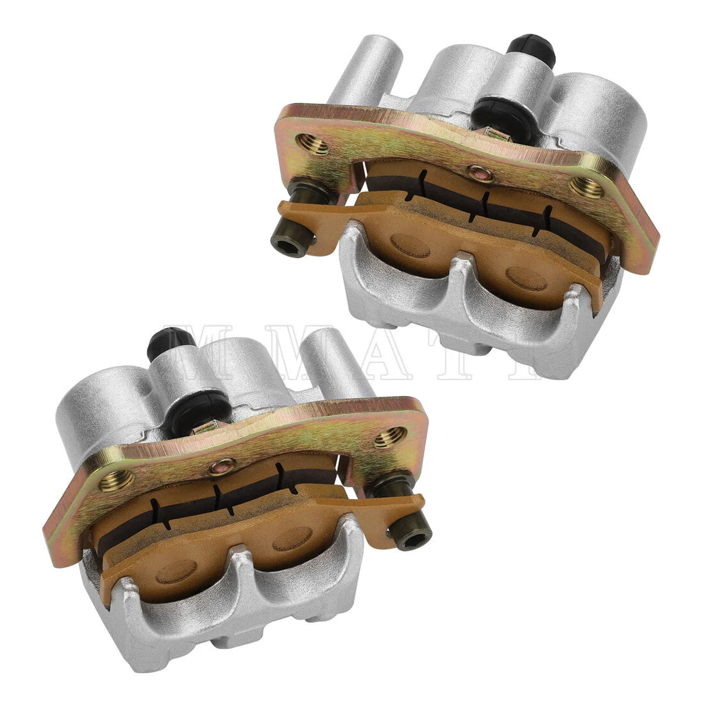 Front Brake Calipers & Pads for Yamaha Rhino 700 4x4 (2008–2013)