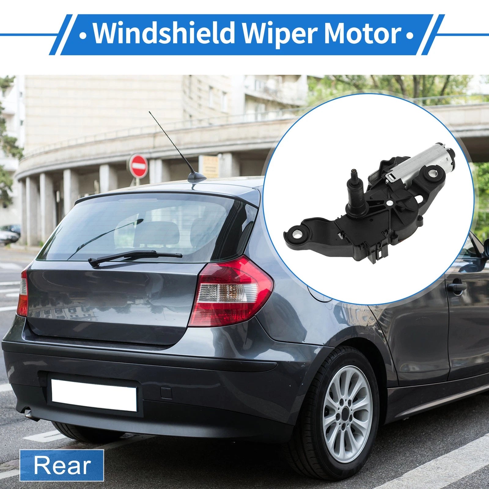 Rear Windshield Wiper Motor for BMW 1 Series E81 (2008–2012) No. 67636921959