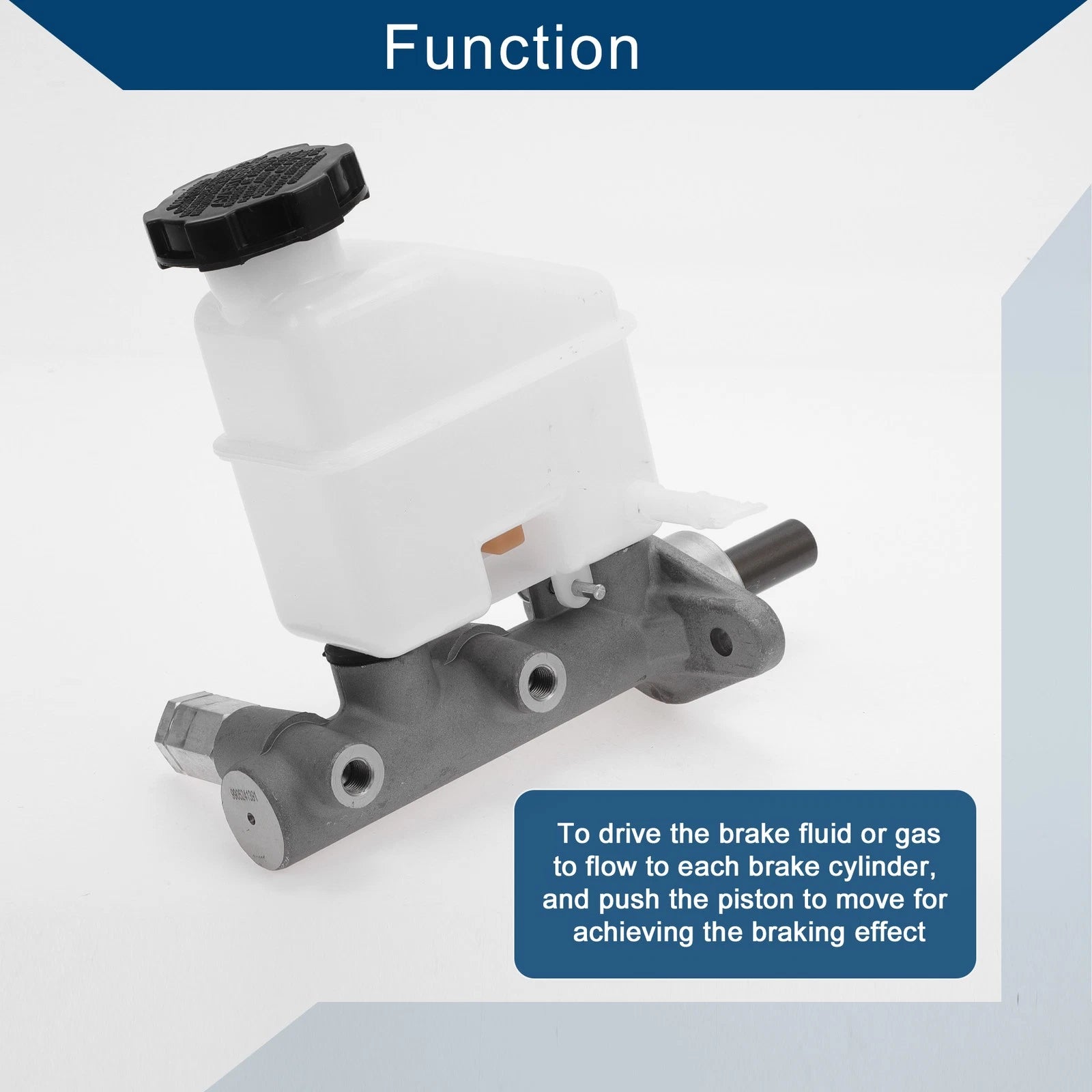 Brake Master Cylinder with Reservoir No. 585102H000 for Hyundai Elantra (2006–2008)