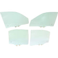 Set of 4 Door Glass for Honda Civic (2001–2005)
