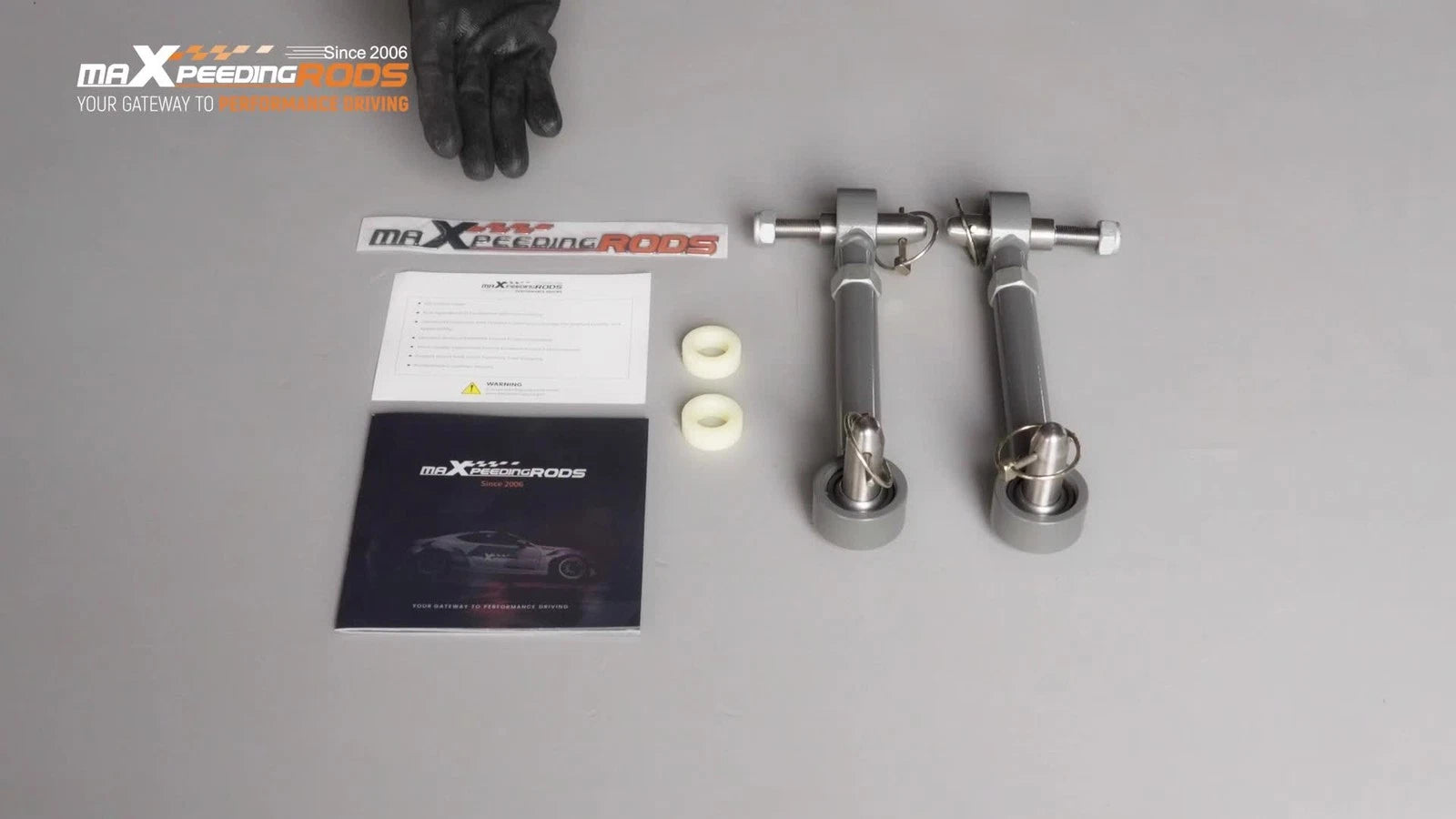 Front Extended Sway Bar End Links for Jeep Wrangler JK (2007–2018) 2.5"-6" Lift