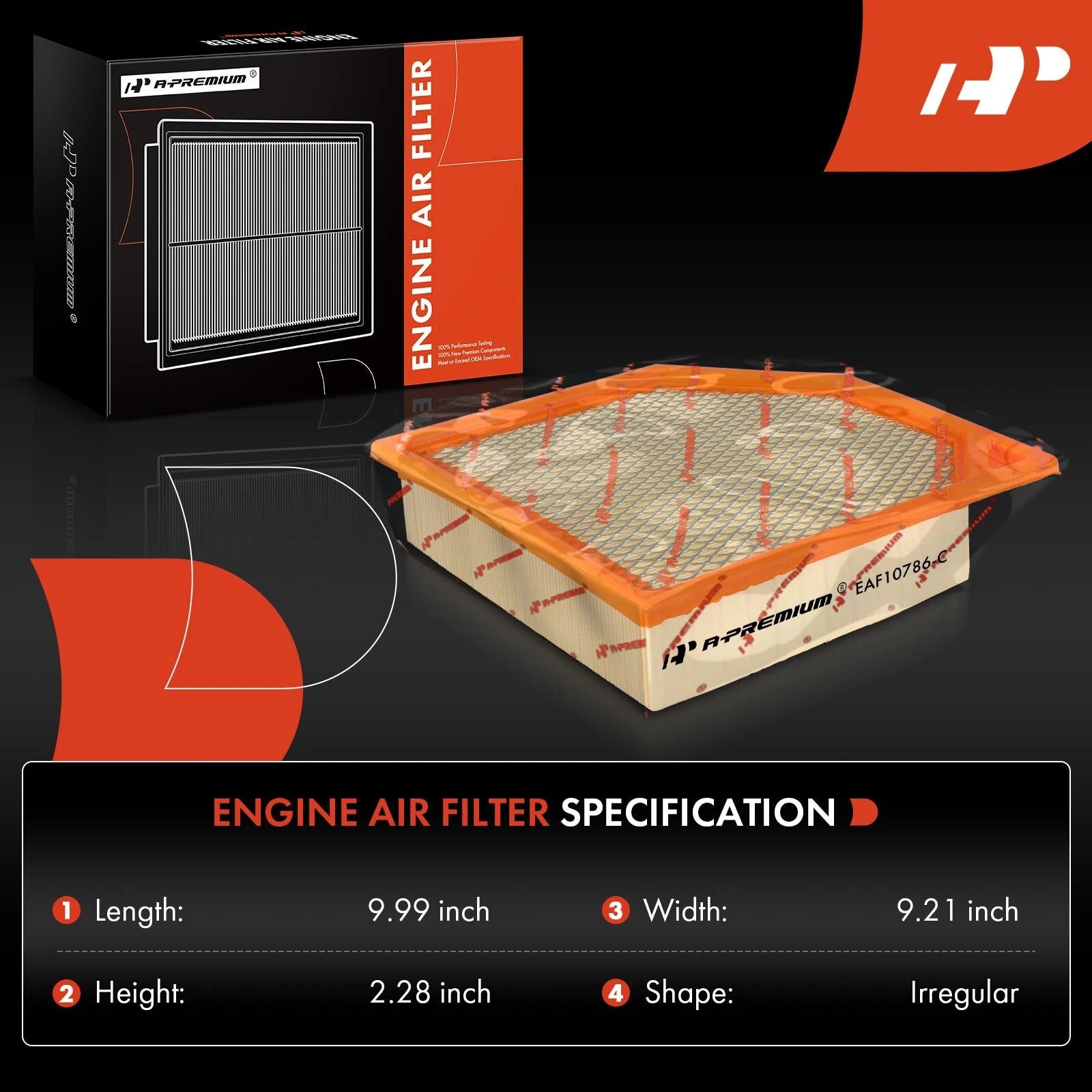 Engine Air Filter for Ford Mustang (2007-2010)