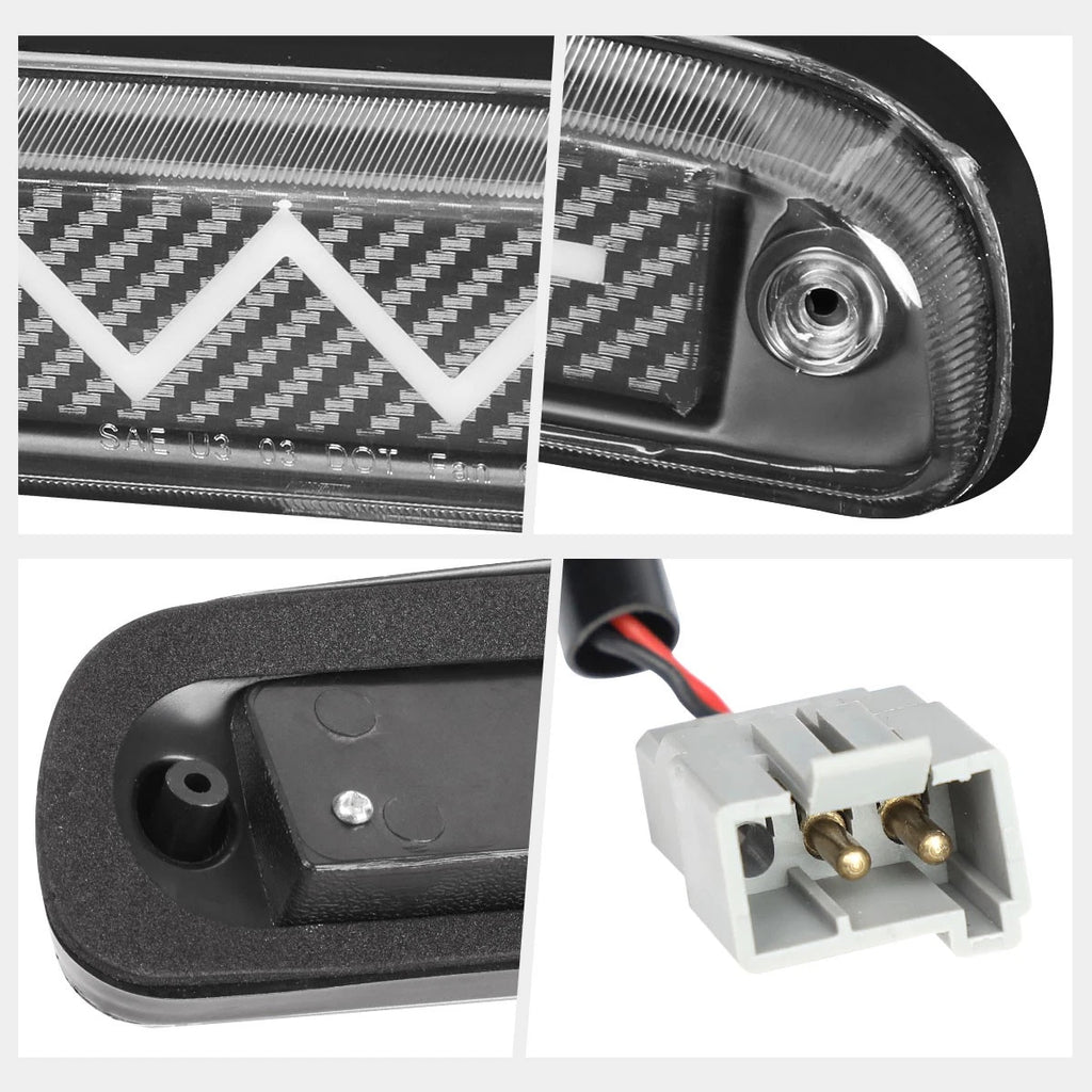 Sequential Heartbeat LED Third Tail Brake Light for Ford F250-F550 SD (1999–2016)