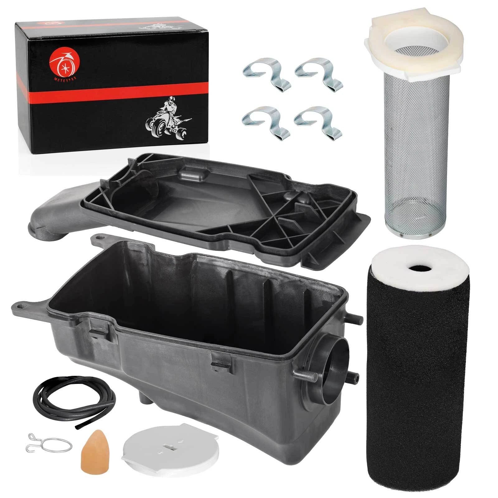 Air Filter Guide Box Cleaner Case with Lid for Yamaha Raptor 350 (2004–2013)