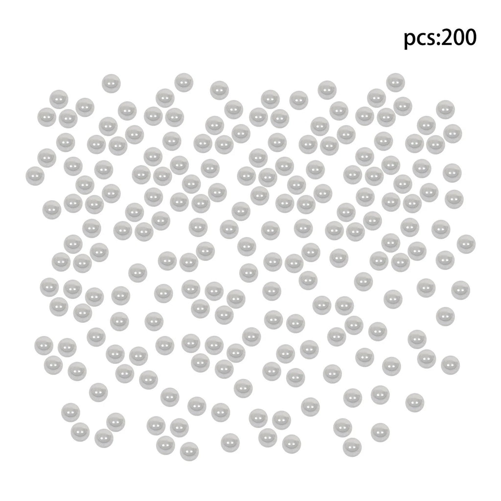 Set of 200 Chrome Steel Bearing Balls 0.5" G25 Grade