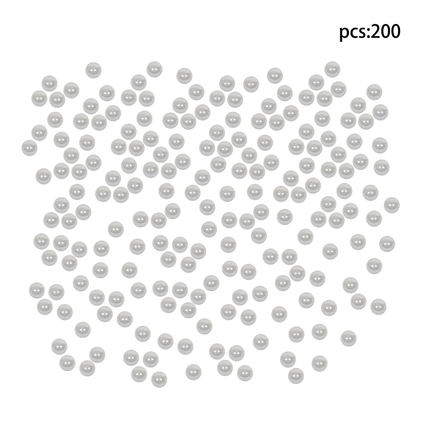 Set of 200 Chrome Steel Bearing Balls 0.5" G25 Grade