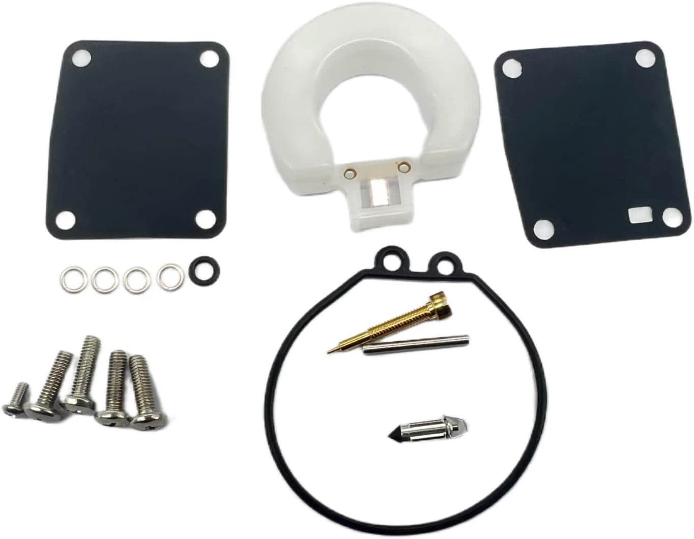 Carburetor Kit 6N0-W0093-00 for Yamaha Outboard 2-Str 6 8 HP (1990–1999)