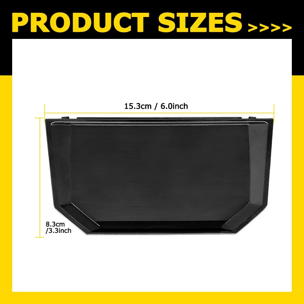 Front Grille Radar Hole Cover Trim for Honda CR-V (2020–2022) Black