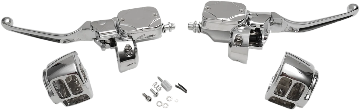 Handlebar Control Kit for Harley-Davidson (2007–2023) - Hydraulic Clutch 07-0654DS